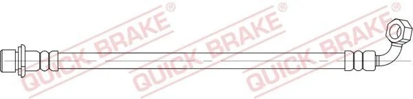 <strong>Гальмівний шланг QUICK BRAKE 58003 (фото 1)</strong>