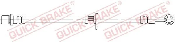 <strong>Гальмівний шланг QUICK BRAKE 58.817 (фото 1)</strong>