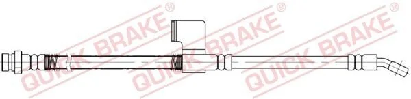 <strong>Гальмівний шланг QUICK BRAKE 58.885 (фото 1)</strong>