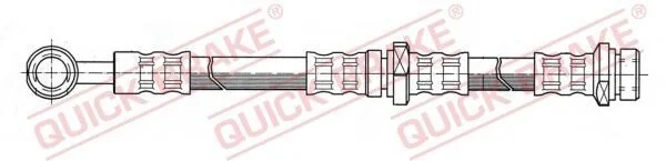 <strong>Гальмівний шланг QUICK BRAKE 58976 (фото 1)</strong>