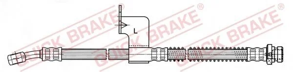 <strong>Гальмівний шланг QUICK BRAKE 59.937 (фото 1)</strong>