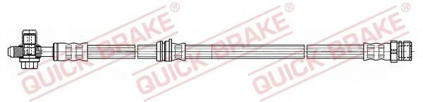 <strong>Гальмівний шланг QUICK BRAKE 59.965X (фото 1)</strong>