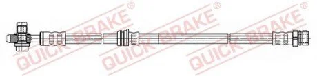 Гальмівний шланг для Volkswagen, Audi, Skoda, Seat, Ford QUICK BRAKE 59.965X фото товару