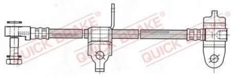 Гальмівний шланг для QUICK BRAKE 59.976X фото товару