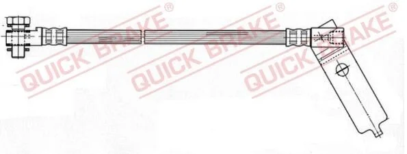 <strong>Гальмівний шланг QUICK BRAKE 59.978X (фото 1)</strong>