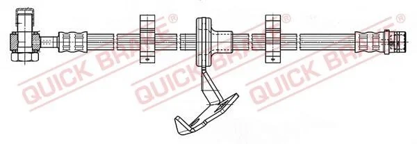 <strong>Гальмівний шланг QUICK BRAKE 59.987X (фото 1)</strong>