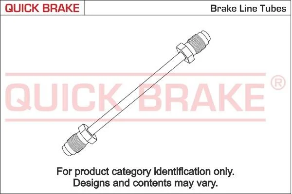 <strong>Гальмівний шланг QUICK BRAKE CU0300TXTX (фото 1)</strong>