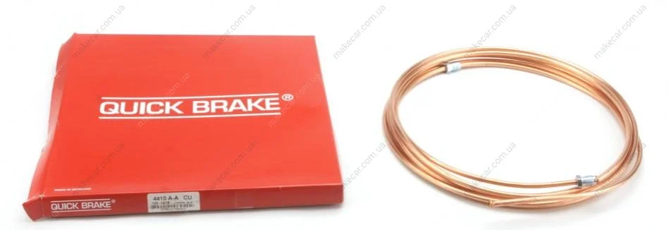 <strong>Гальмівна трубка з фітингами QUICK BRAKE CU-4410A-A (фото 1)</strong>