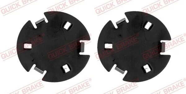 <strong>Монтажний компл.,гальм.колодки QUICK BRAKE W1244 (фото 1)</strong>