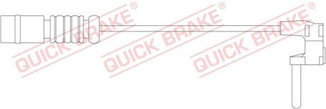 Датчик зносу гальмівних колодок QUICK BRAKE WS 0212 A (фото 1)