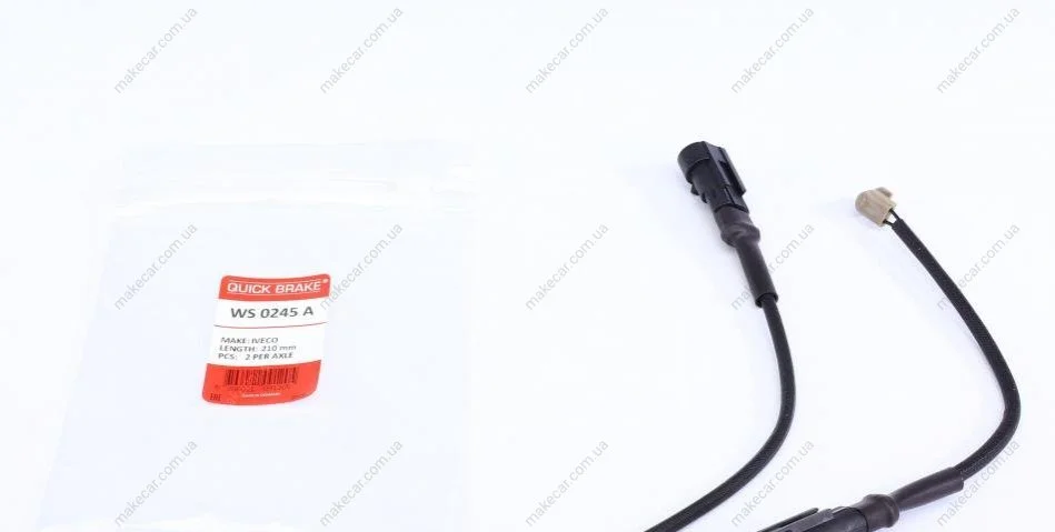 <strong>Датчик зносу гальмівних колодок QUICK BRAKE WS 0245 A (фото 1)</strong>