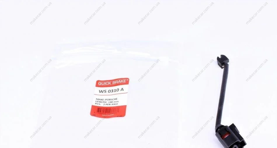 <strong>Датчик износа тормозных колодок QUICK BRAKE WS 0310 A (фото 1)</strong>