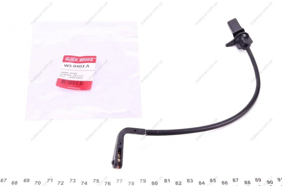 <strong>Датчик зносу гальмівних колодок QUICK BRAKE WS 0403 A (фото 1)</strong>