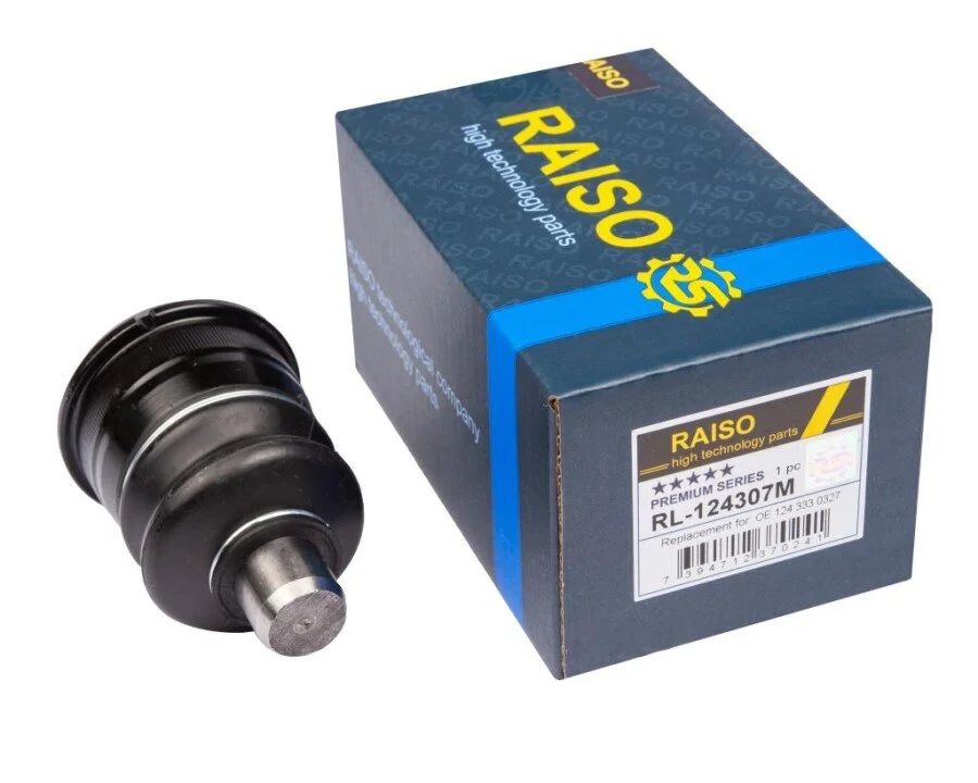 <strong>Шарова опора перед. (нижн. перед) Mercedes E-Class (W124/A124/C124), SL (R107/R129), 190 (W201) 80-01 RAISO RL-124307M (фото 1)</strong>