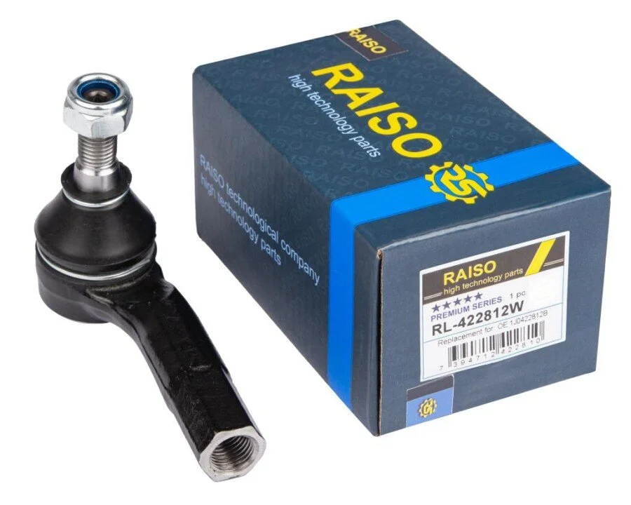 <strong>Наконечник тяги рульової (R) Audi A3/Toledo/Octavia/Bora/Golf IV 96-13 RAISO RL-422812W (фото 1)</strong>