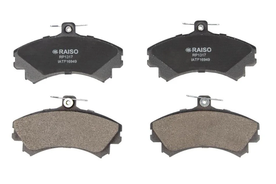 <strong>Колодки гальмівні диск. перед. Volvo S40/V40/Colt VI/Carisma 95-08 RAISO RP1317 (фото 1)</strong>