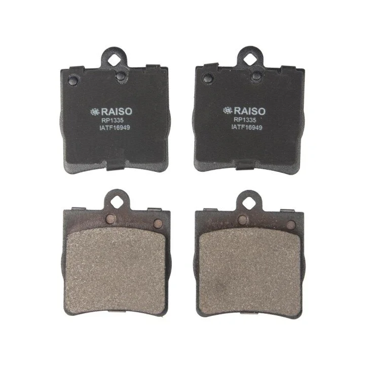 <strong>Колодки гальмівні диск. зад. MB C-Class (W202/W203)/E-Class (W210) 93-11 RAISO RP1335 (фото 1)</strong>