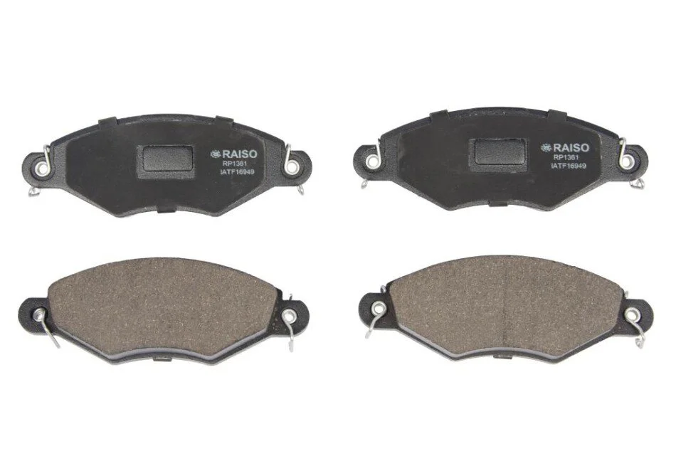<strong>Колодки гальмівні диск. перед. Peugeot 206/306 94- RAISO RP1361 (фото 1)</strong>