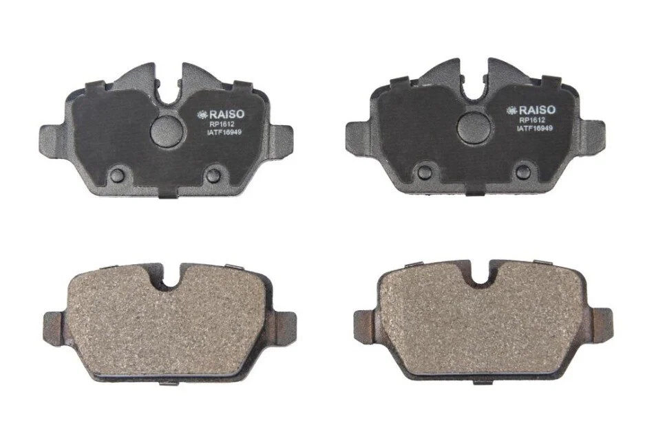 <strong>Колодки гальмівні диск. зад. BMW 3(E90)/1(E81) 04-13 RAISO RP1612 (фото 1)</strong>