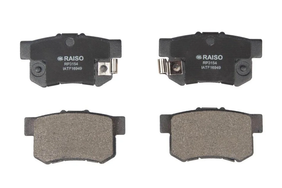 <strong>Колодки гальмівні диск. зад. Civic 98-/Accord 90-03 RAISO RP3154 (фото 1)</strong>
