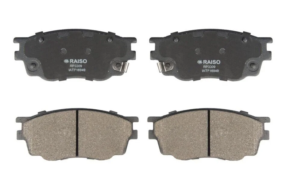 <strong>Колодки гальмівні диск. перед. Mazda 6 02-07 RAISO RP3309 (фото 1)</strong>