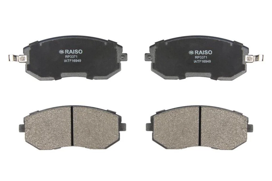 <strong>Колодки гальмівні диск. перед. Impreza/Forester 02- RAISO RP3371 (фото 1)</strong>