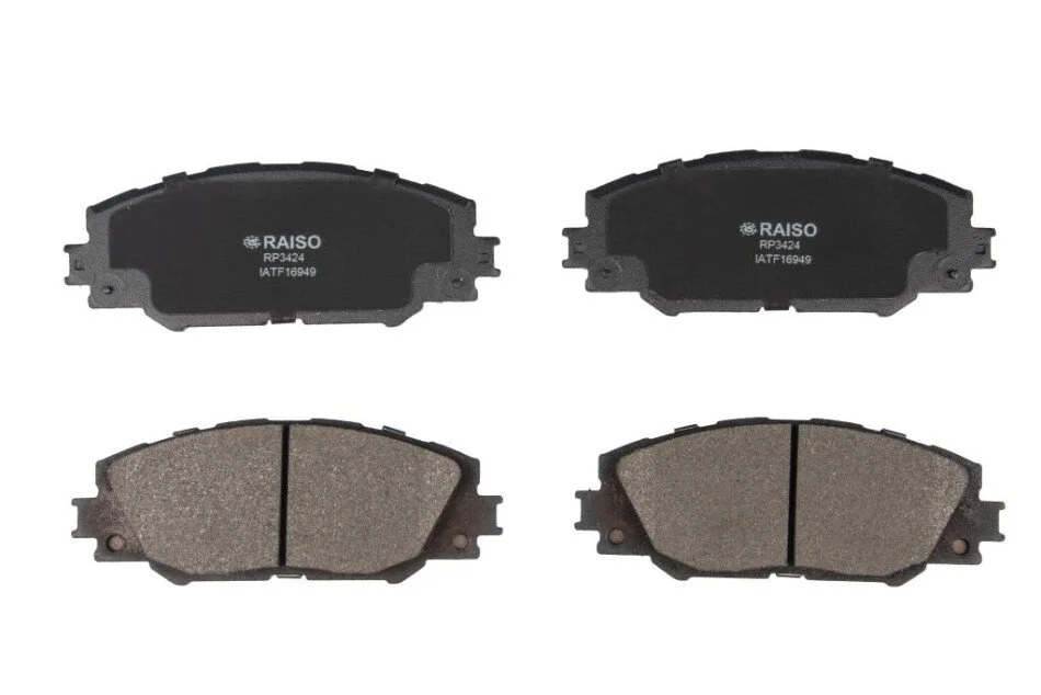 <strong>Колодки гальмівні диск. перед. Toyota RAV4/Prius 05- RAISO RP3424 (фото 1)</strong>