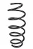 <strong>Пружина передня Opel Astra H 04-10 (371*12.5*151) RAISO SF078TP (фото 2)</strong>
