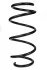 <strong>Пружина перед. Octavia/Superb/GOLF 12- D12/145 L317 L/R RAISO SF093TP (фото 2)</strong>