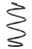 <strong>Пружина передня BMW 2 (F22/F23/F87), 3 (F30/F31/F34/F80) 11- (332*12*159) RAISO SF137TP (фото 1)</strong>