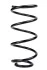 <strong>Пружина передня Ford C-Max/Focus C-Max 03-10 (348*13*157) RAISO SF188TP (фото 1)</strong>
