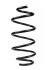 <strong>Пружина передня Ford Mondeo IV 07-15 (383*13,7*168) RAISO SF194TP (фото 1)</strong>