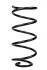 <strong>Пружина передня Volvo C30,C70 II,S40 II,V50 04-12 (367*13*158) RAISO SF219TP (фото 1)</strong>