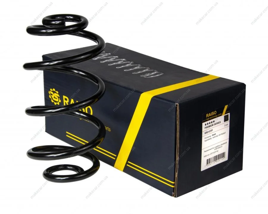 <strong>Пружина задня VW Passat B5 96-05 (272*12,8*132) RAISO SR015TP (фото 1)</strong>