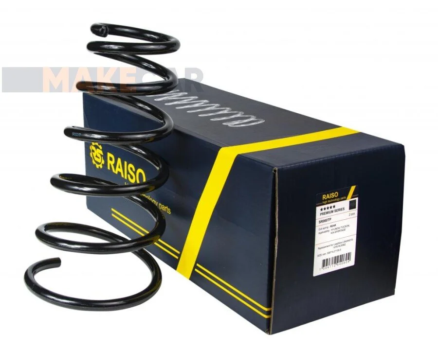 <strong>Пружина задньої підвіски Hyundai Tucson/Kia Sportage 04-10 RAISO SR060TP (фото 1)</strong>