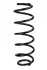 <strong>Пружина задня Citroen C4/C4 I/C4 II/Peugeot 307 00- (348*10,7*113) RAISO SR156TP (фото 1)</strong>