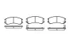 <strong>NISSAN колодки гальмівні передні SUNNY 1.6 B12 86-, SUZUKI SWIFT II Хетчбек (EA, MA) 1.3 GTi -01 REMSA 0219.02 (фото 1)</strong>