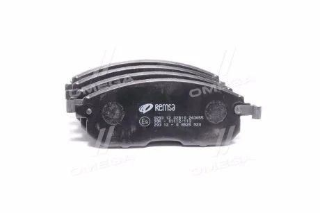 Колодки гальмівні дискові для REMSA 0293.12 фото товару
