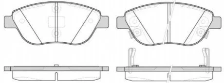 Колодки тормозные дисковые для Fiat REMSA 0859.32 фото товара