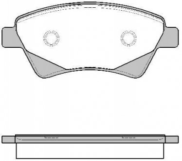 Колодки тормозные дисковые REMSA 0976.20 (фото 1)