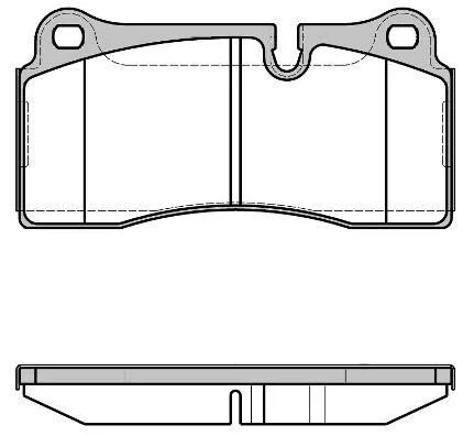 <strong>BMW Гальмівні колодки задні 3 (F30, F80) M3 14-18 REMSA 0983.40 (фото 1)</strong>