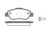 <strong>Колодки гальмівні дискові передні FIAT Panda 03-12 REMSA 1100.00 (фото 1)</strong>