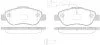 <strong>FIAT колодки гальмівні передн.Panda 03-,500,Ford Ka 08- REMSA 1100.21 (фото 1)</strong>