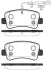 <strong>NISSAN гальмівні колодки задн. NV400 (X62, X62B) dCi 100 11-16 REMSA 1439.11 (фото 1)</strong>