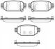 <strong>Колодки гальмівні дискові REMSA 1731.02 (фото 1)</strong>