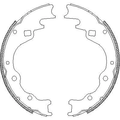 <strong>KIA Колодки торм. задние SPORTAGE SUV (K00) 2.0 4WD 00-03, RETONA (FK) 2.0 TD 99-01 REMSA 4365.00 (фото 1)</strong>