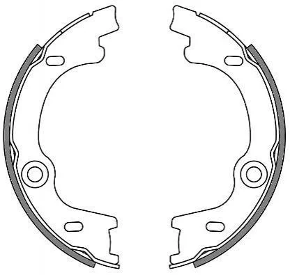 <strong>Колодки тормозные барабанные REMSA 4630.00 (фото 1)</strong>