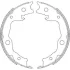 <strong>Колодки ручного гальма Nissan X-trale,Qashqai, Renault Koleos, Toyota Rav-4 REMSA 4677.00 (фото 1)</strong>