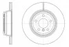 <strong>BMW Диск гальмівний задн. 3/F30, 4/F33 REMSA 61547.10 (фото 1)</strong>