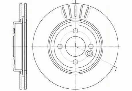 Диск гальмівний для Mini REMSA 6624.10 фото товару